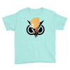 funny black gamming Youth Tee