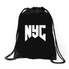 nyc new york city Drawstring Bags