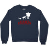 dart evolution stranger dustin tv show Crewneck Sweatshirt