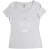 Camping Women's Triblend Scoop T-shirt