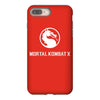 mortal kombat x dragon game logo iPhone 8 Plus