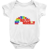 racing rainbow Baby Onesie