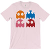 cool retro 80s pacman ghosts video games T-Shirt