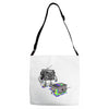 revenge of the radio star Adjustable Strap Totes