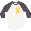 running we kick asphalt 3/4 Sleeve Shirt