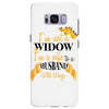 i'm not a widow i'm a wife to a husband with wings Samsung Galaxy S8 Plus