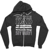 i'm the dad Zipper Hoodie