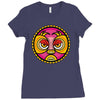 lucha libre pink Ladies Fitted T-Shirt