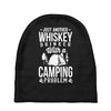 whiskey and camping! Baby Beanies