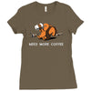 need more coffee Ladies Fitted T-Shirt