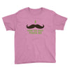 mustache pinch Youth Tee