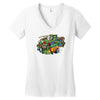 rad fink Women's V-Neck T-Shirt