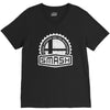 smash crest V-Neck Tee