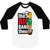 funny big bang theory sheldon, ideal gift or birthday present. 3/4 Sleeve Shirt