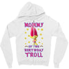 birthday troll mommy Zipper Hoodie