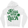kiss me for luck Zipper Hoodie