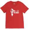mario nintendo, super, retro, nerd, der pate, godfather, fun V-Neck Tee