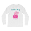 peppa pig auntie pig Long Sleeve Shirts