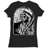 death before decaf Ladies Fitted T-Shirt