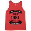 Premium Vintage  1981 Tank Top