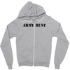 army rust Zipper Hoodie