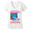 Sherlock Gnomes Women's V-Neck T-Shirt