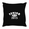 senior class of 2015 Throw Pillow