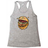 monster burger (2) Racerback Tank