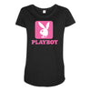 BAD RABBIT Maternity Scoop Neck T-shirt
