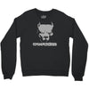 pitbull american pit bull spiked dog collar Crewneck Sweatshirt