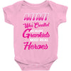 Mimi Was Created Because Need Real Heroes Baby Onesie
