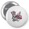 road closed Pin-back button