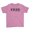 rock paper scissors hadouken Youth Tee