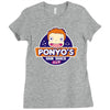ponyo's ham shack Ladies Fitted T-Shirt