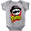 little grey chips Baby Onesie