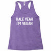 kale yeah i'm vegan Racerback Tank