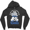 Some Girls Love Diamonds This Girl Loves Balls Zipper Hoodie
