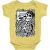 boombox skull Baby Onesie