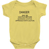 coffee my be hostile before morning Baby Bodysuit
