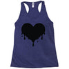 dripping heart melting heart Racerback Tank