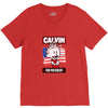 calvin hobbes V-Neck Tee