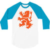 dutch lion rampant 3/4 Sleeve Shirt