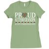 proud autism grandpa Ladies Fitted T-Shirt