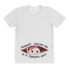 January Peeking Out Baby Girl All Over Women's T-shirt