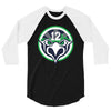 seattle 12. man 3/4 Sleeve Shirt