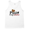 pizza is my valentine 56 Tank Top