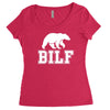 bilf, bear i'd like to Women's Triblend Scoop T-shirt