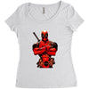 red man Women's Triblend Scoop T-shirt