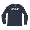 trust me, i'm a pilot   captain airplane flight crew plane airport tee Long Sleeve Shirts
