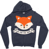 Oh For Fox Sake Zipper Hoodie